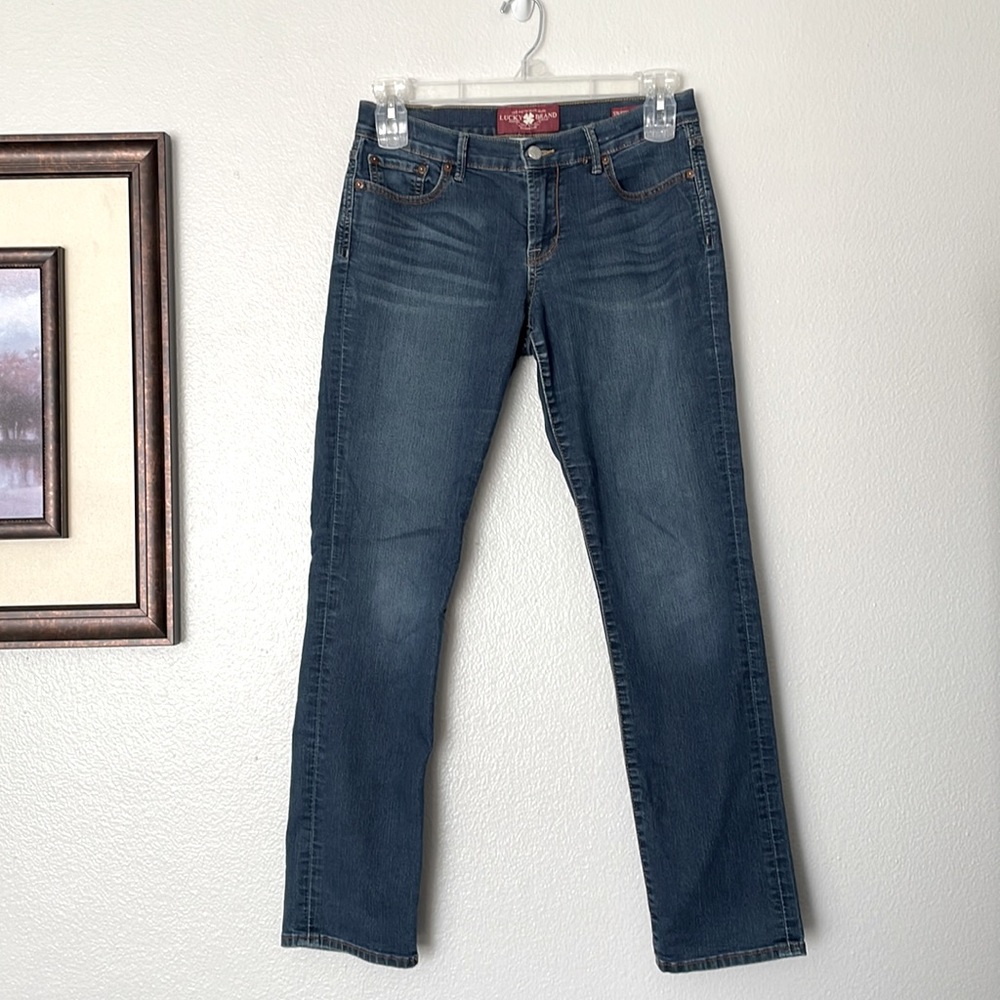 Lucky Brand Sweet’N Straight Denim Blue Jeans Size 6/28